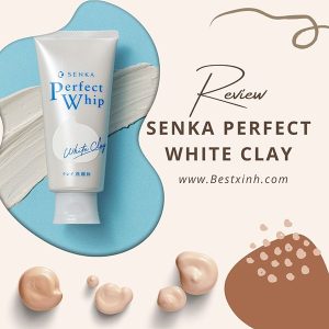 Sữa rửa mặt Senka Perfect White Clay