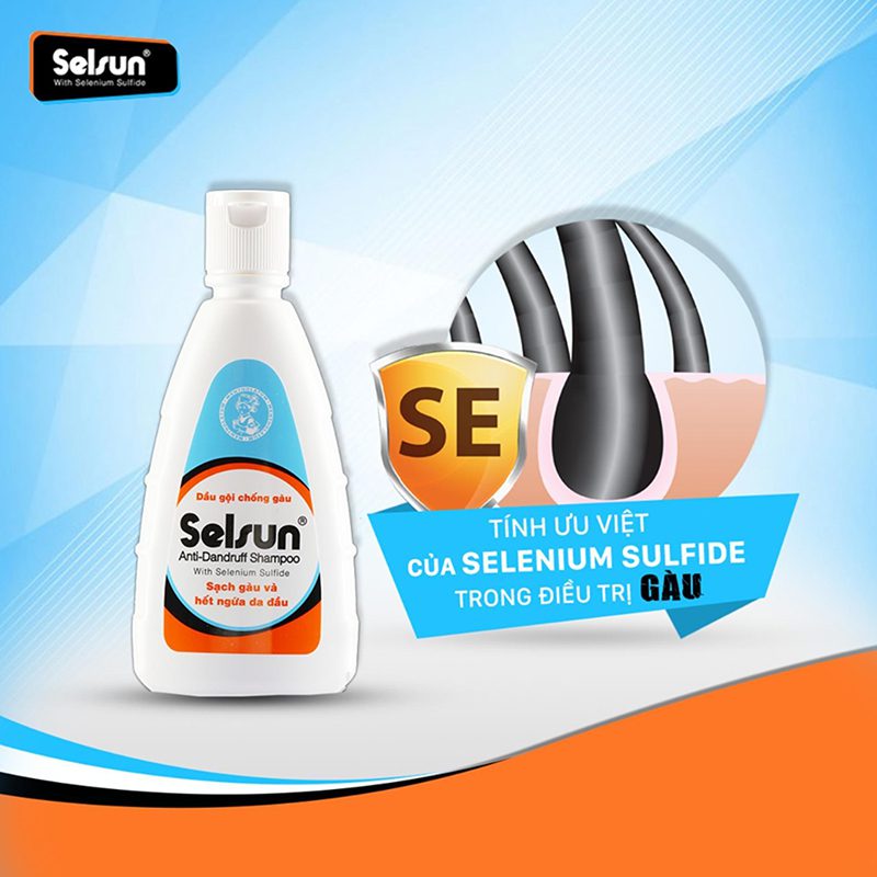 Giới thiệu chung về dầu gội đầu Selsun 