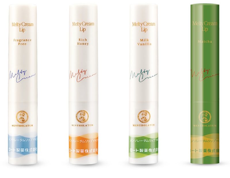 Son dưỡng môi chống nắng ROHTO Hương Vani SPF25/PA+++ 2.4g Melty Cream Lip