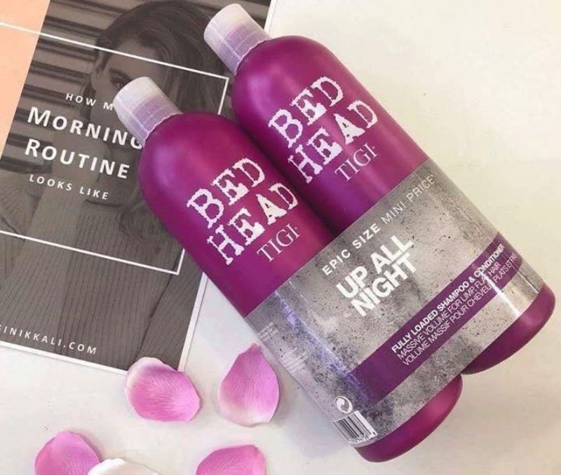 Cặp dầu gội Bed Head Tigi tím Fully Loaded