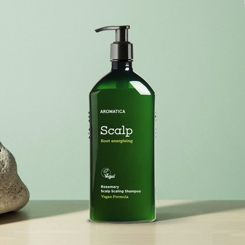 Dầu gội đầu Hàn Quốc Aromatica Rosemary Scalp Scaling Shampoo