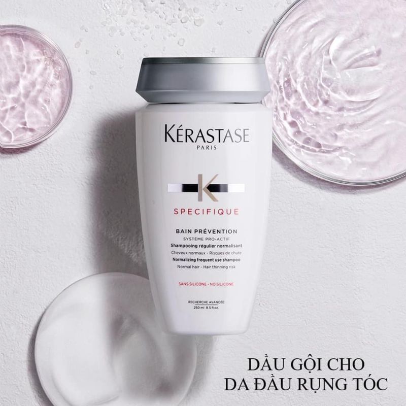 Dầu gội Kerastase Specifique Bain Prevention dành cho tóc mỏng và yếu