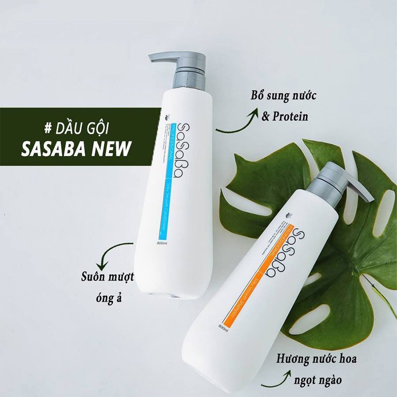 Dầu gội Sasaba hiện được sản xuất dưới dạng mẫu mới 
