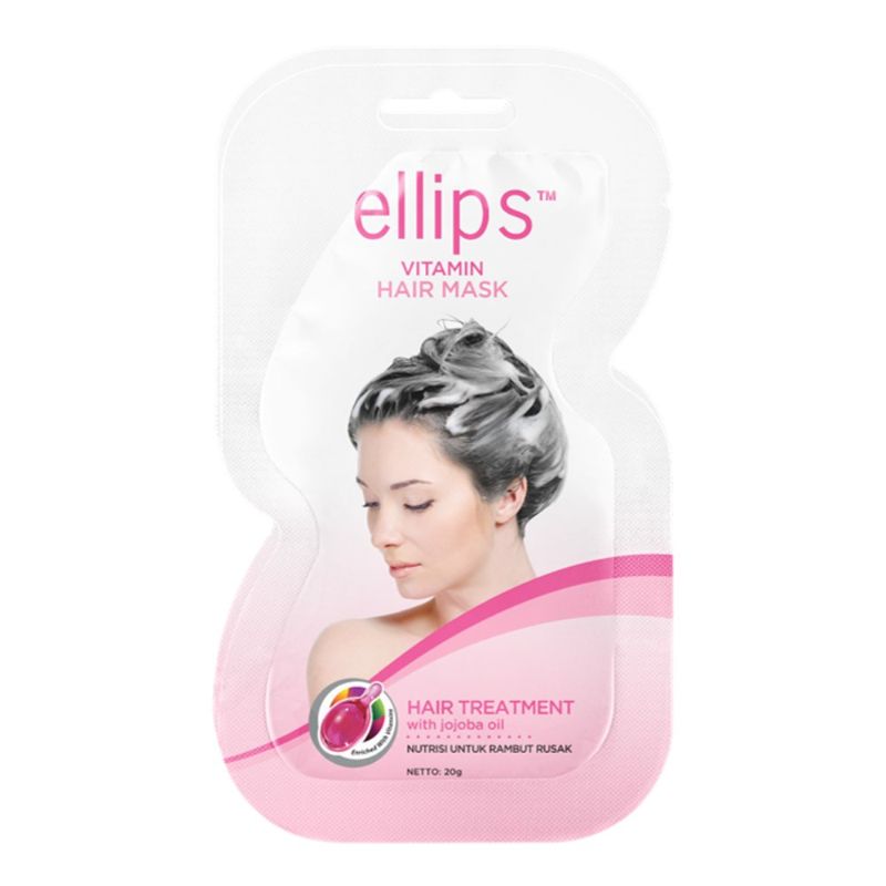 Kem ủ tóc Ellips Hair Repair hỗ trợ phục hồi tóc hư tổn