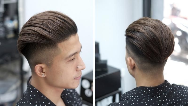 Kiểu tóc vuốt ngược dạng Quiff