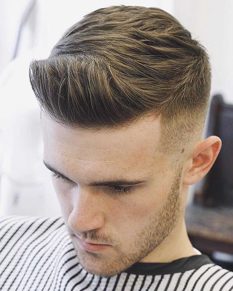 Kiểu tóc vuốt ngược Pompadour