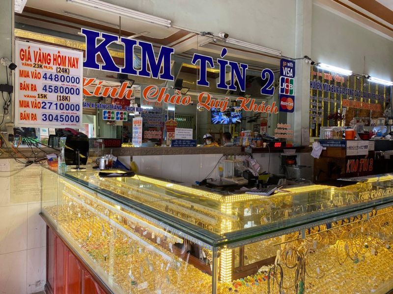 Tiệm vàng ở Cần Thơ Kim Tín