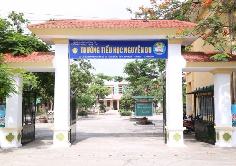 Trường tiểu học ở Cần Thơ Nguyễn Du